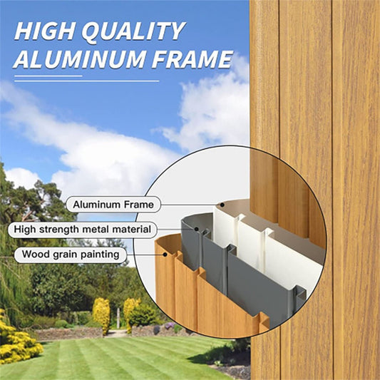 Alora Premium 12x20FT Outdoor Double-Layer Galvanized Steel Hardtop Gazebo Pergola