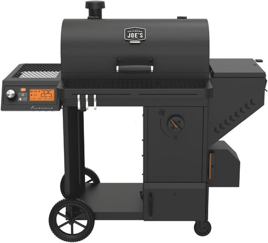 Tahoma 900 Auto-Feed Charcoal Smoker and Grill W/Wi-Fi with 900 Sq. In. Cooking Area in Black