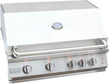 KoKoMo 32" Built-In Gas Grill – 4 Burners & Rear Rotisserie Burner