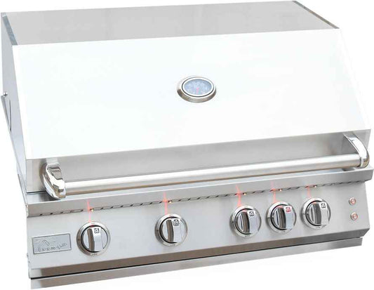 KoKoMo 32" Built-In Gas Grill – 4 Burners & Rear Rotisserie Burner