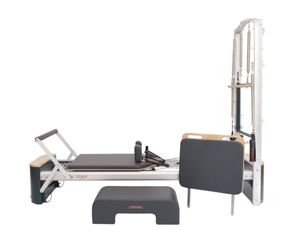 Fitkon Pro Plus Pilates Reformer Deluxe Bundle with Tower