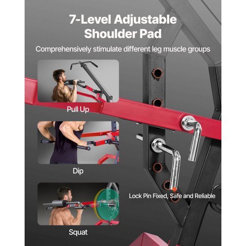 VEVOR HM2901A Leverage Home Gym with Lat Pulldown & Low Row