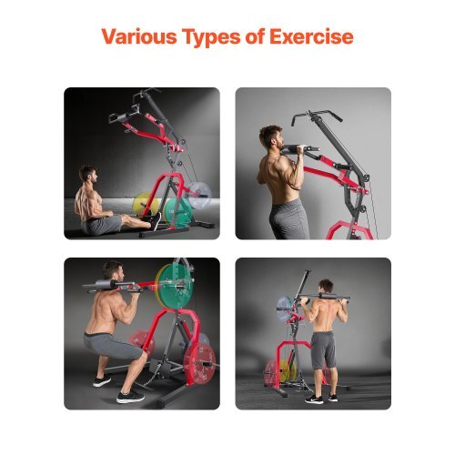 VEVOR HM2901A Leverage Home Gym with Lat Pulldown & Low Row