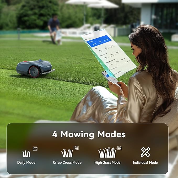 HOOKII Neomow X Pro Robot Lawn Mower – Wire-Free 1.5-Acre Coverage With 3D LiDAR SLAM+Vision, 4G App Control, AI Obstacle Avoidance, 17.5 Ah Battery & Anti-Theft