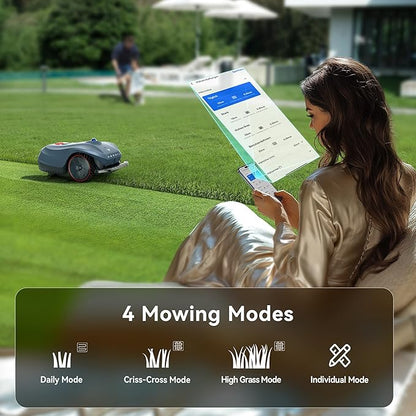 HOOKII Neomow X Pro Robot Lawn Mower – Wire-Free 1.5-Acre Coverage With 3D LiDAR SLAM+Vision, 4G App Control, AI Obstacle Avoidance, 17.5 Ah Battery & Anti-Theft