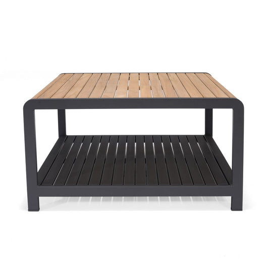 Amber Outdoor Sectional Sofa & Coffee Table Set – Premium All-Weather Wicker (LifestyleGarden)