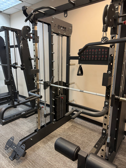 SFE Power Rack, Smith Machine & Functional Trainer – Dual 220 lb Stacks
