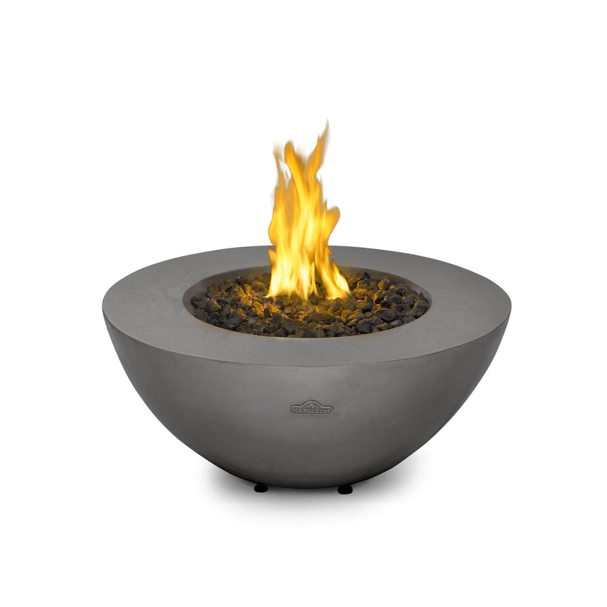 Patio Elegance Nexus 36" Round Outdoor Propane Fire Table With Adjustable Flame, Safety Shut-Off & Weather-Resistant Build