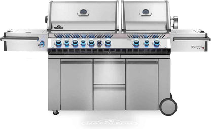 Napoleon Classic Prestige® PRO 825 RSBI Gas Grill With Power Side Burner, Infrared Rear & Bottom Burners – 123,000 BTU