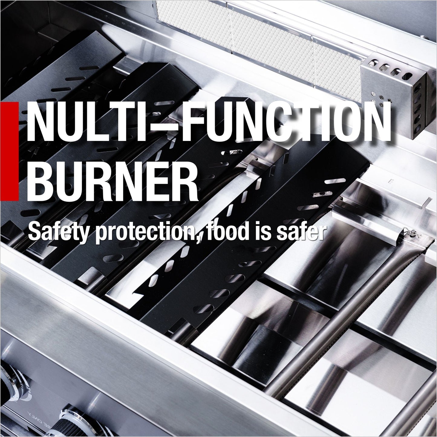 79" 4-Burner 72,000 BTU Black Outdoor Kitchen Island Grill + Side Burner + Rotisserie kit +Sink