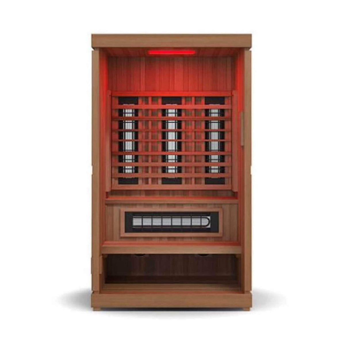 Finnmark FD-4 Trinity 2-Person Home Sauna – Infrared, Steam & Red Light Therapy Combo [FD-KN004] (SAK41865)