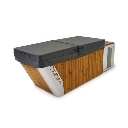IceTubs IceBath Thermowood & Stainless Steel Cold Plunge – Large or XL
