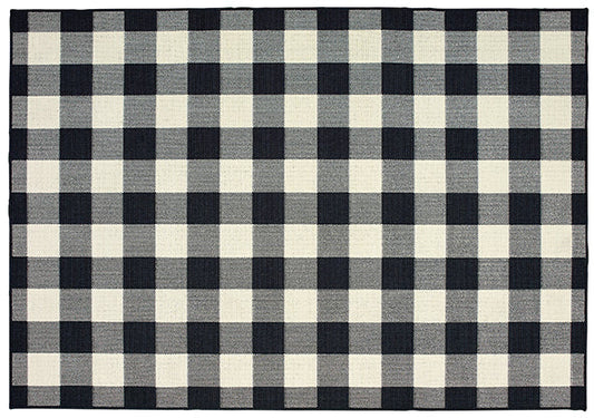 Marina Power-Loomed Polypropylene Indoor/Outdoor Rug