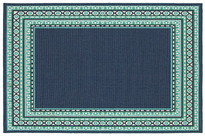 Meridian Power-Loomed Polypropylene Indoor/Outdoor Rug