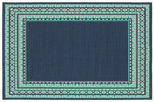Meridian Power-Loomed Polypropylene Indoor/Outdoor Rug
