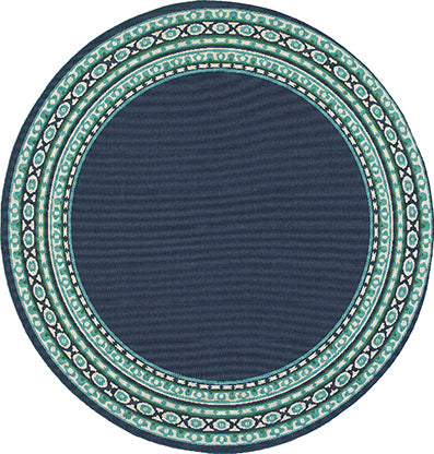 Meridian Power-Loomed Polypropylene Indoor/Outdoor Rug